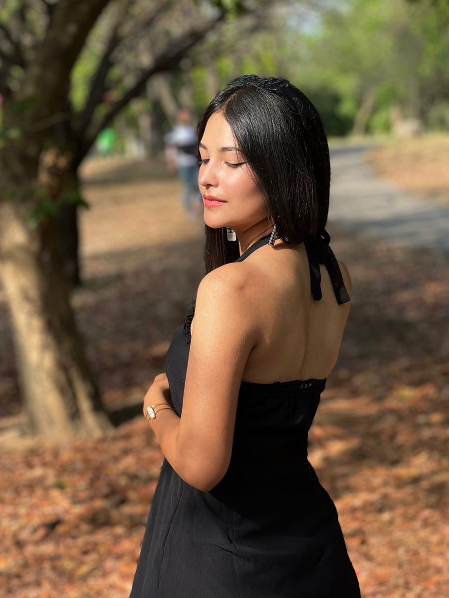 Nixie Mini Dress (Black)