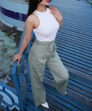 LIZ-Pants (Sage Green)