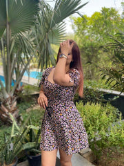 Floral- ALine dress