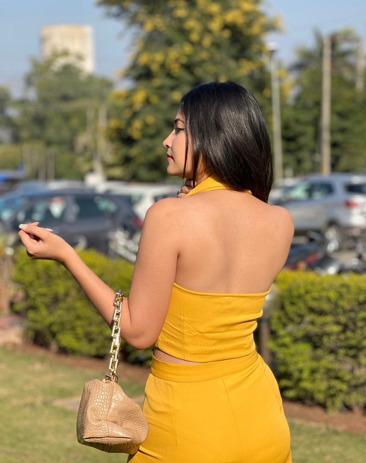 "Baby Boss-up" Set (Mustard)