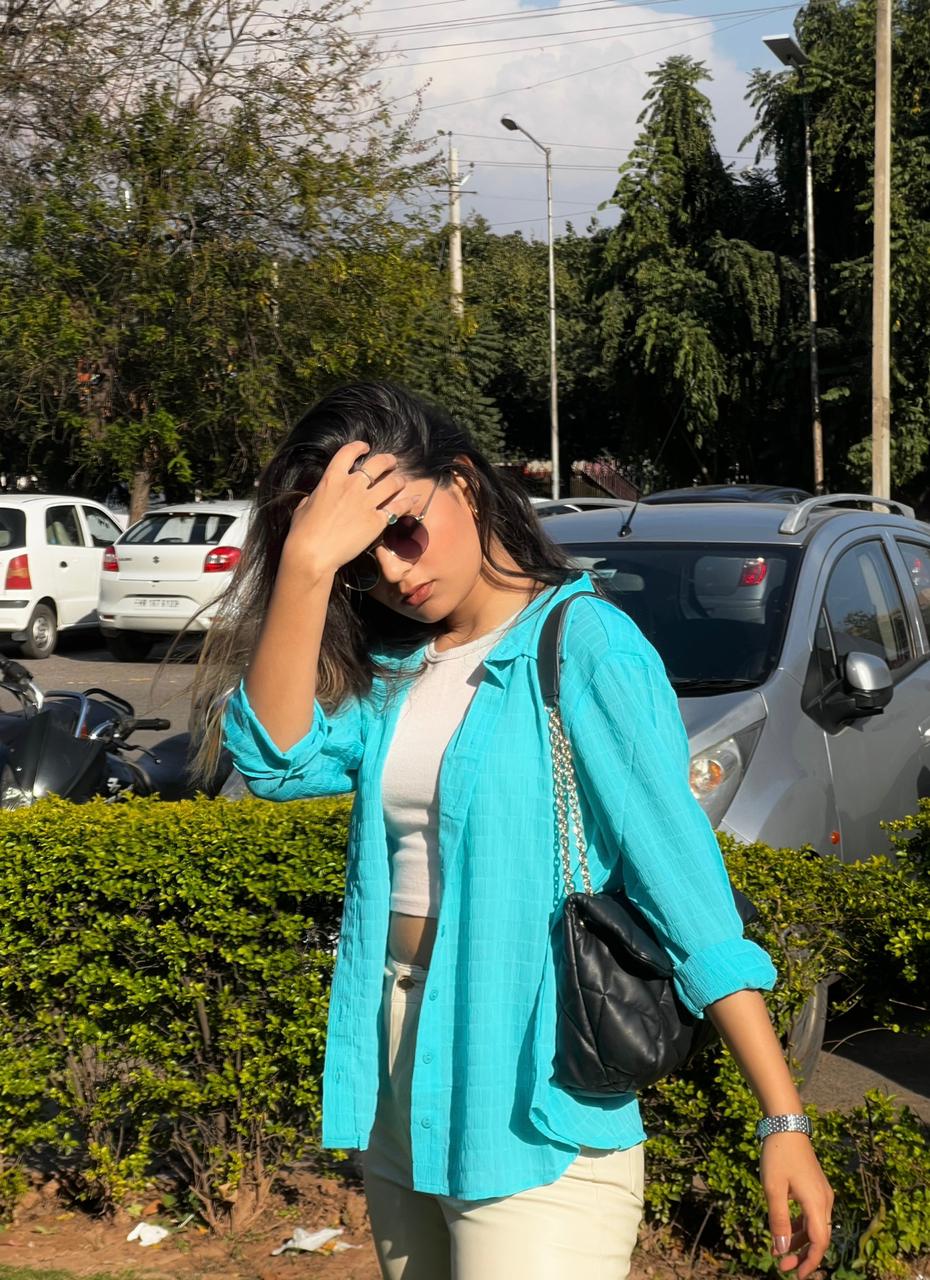 Summer High- Shirt (Blue)