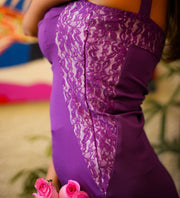 CELINE- DRESS (PURPLE)