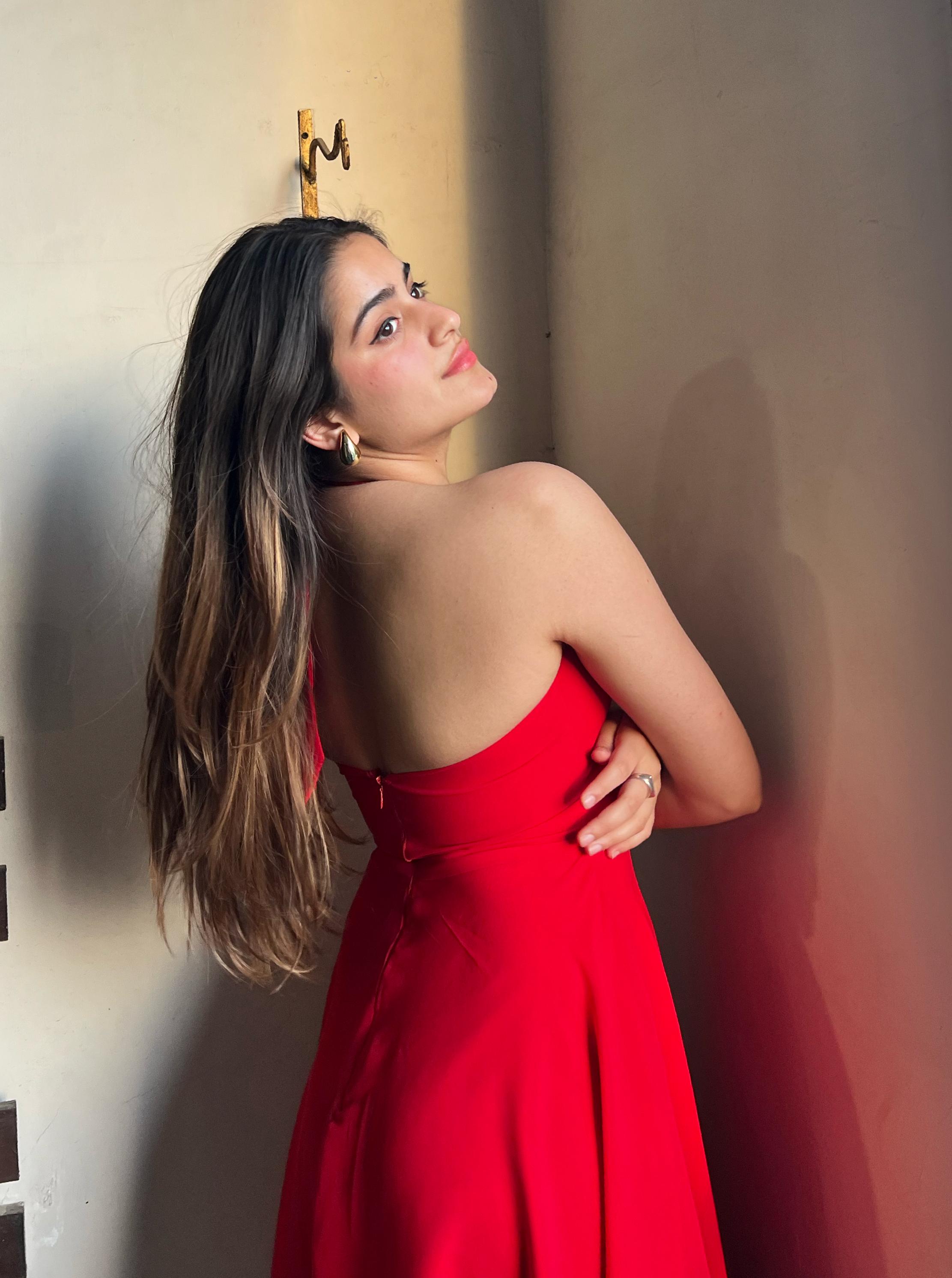 Etsy- Halter Neck Dress (RED)