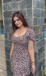 Floral- ALine dress