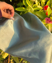 Satin Shirt (Sage Green)