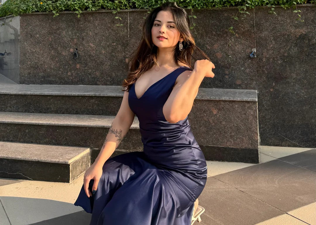 satin dresses for women 
