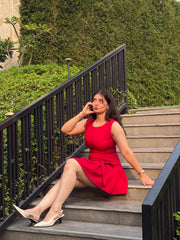 Milan - Mini Dress (Red)