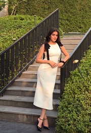 The Monaco - Midi Dress (White)