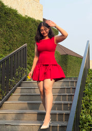 Milan - Mini Dress (Red)