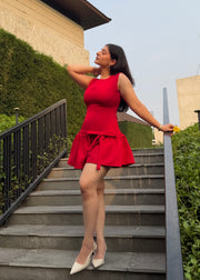 Milan - Mini Dress (Red)