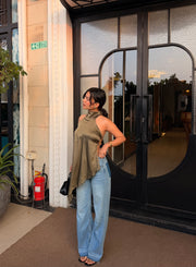 Kaia- Asymmetric Flowing Top