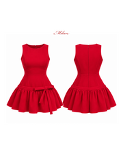 Milan - Mini Dress (Red)