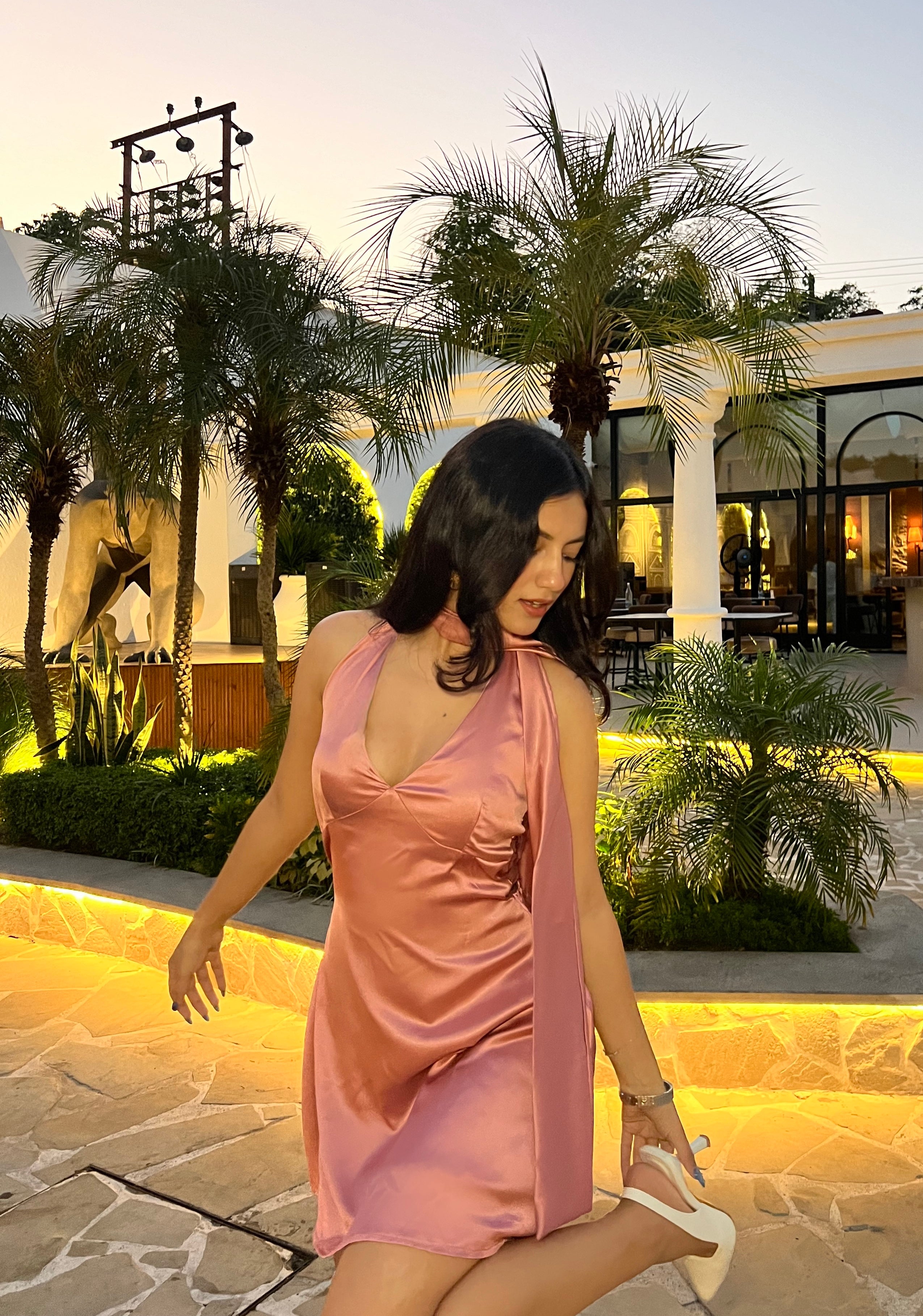 Dusty Rose - Dress ( Pink)