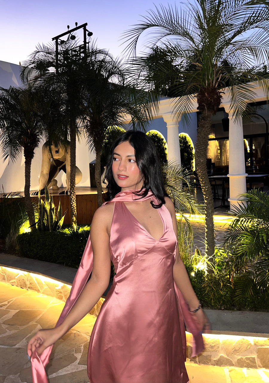 Dusty Rose - Dress ( Pink)