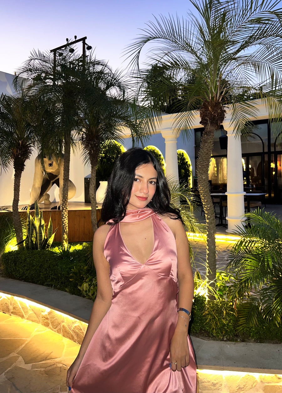 Dusty Rose - Dress ( Pink)