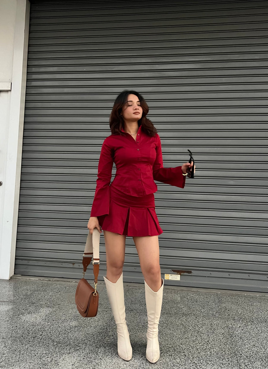 RAVEN - SET (Maroon)