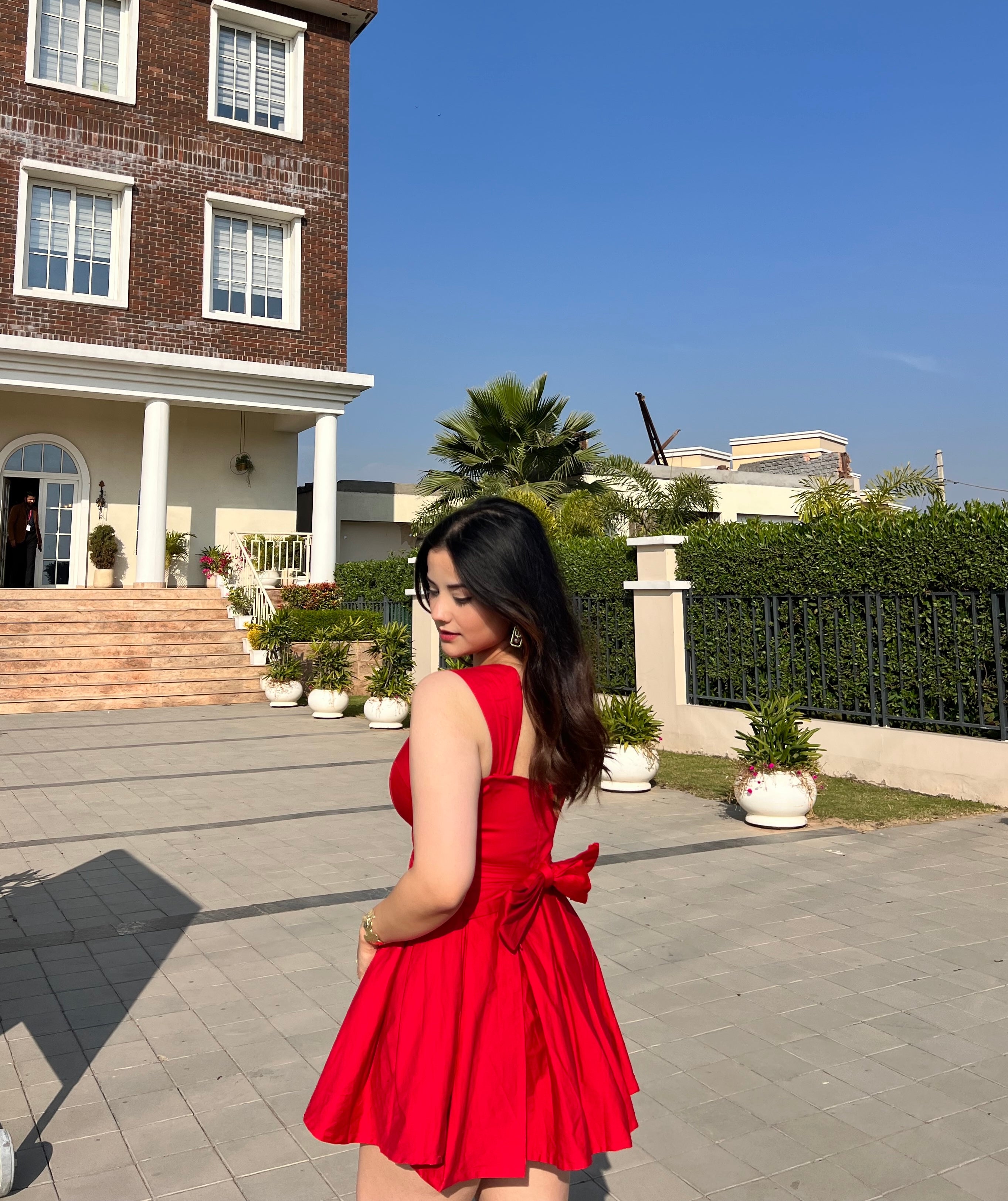 BLUSH - Dress ( Red )