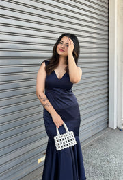 MIST - Dress (Navy Blue)