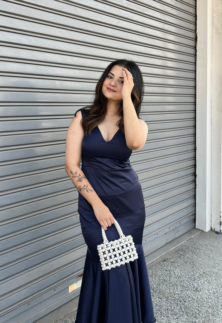 MIST - Dress (Navy Blue)