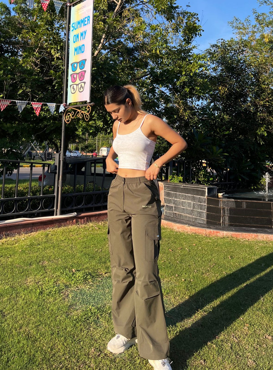 Cargo Pants- Olive Green