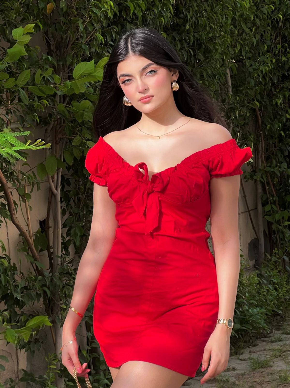 KIARAH- Dress (Red)