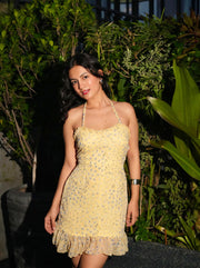 NIXIE- Floral (Pastel Yellow)